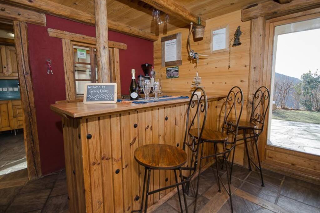 Séez Paisible Chalet Montagne Avec Option Jacuzzi מראה חיצוני תמונה